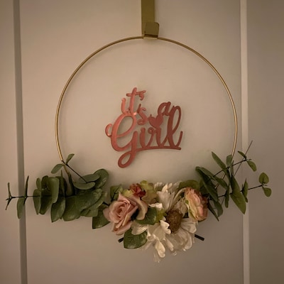 It's a Girl SVG Baby Girl Cake Cupcake Topper Cut File Baby Shower ...