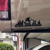 3D BLACK RED OUTLINE RAISED TAILGATE LETTERS FOR TACOMA TRUNK REAR 2024-25 BADGE