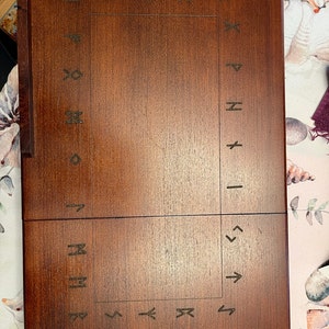 Runecaller Norse Rune Wand Volva Staff Distaff Asatru Altar | Etsy