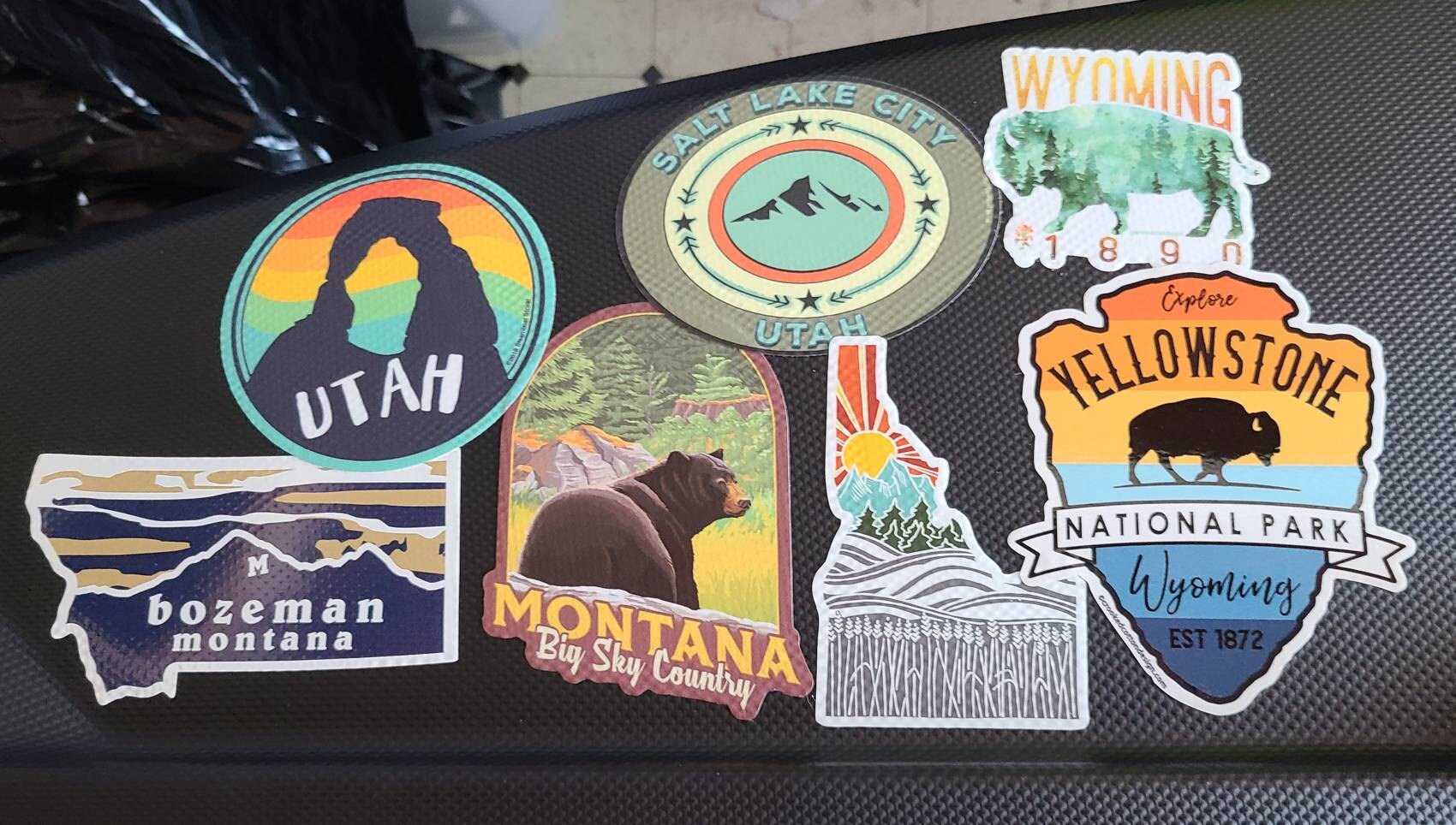 Idaho Durable Sticker | High Quality Bumper Sticker | United States Vinyl Decal | Weatherproof Sticker | Water Bottle Sticker | 4&quot;