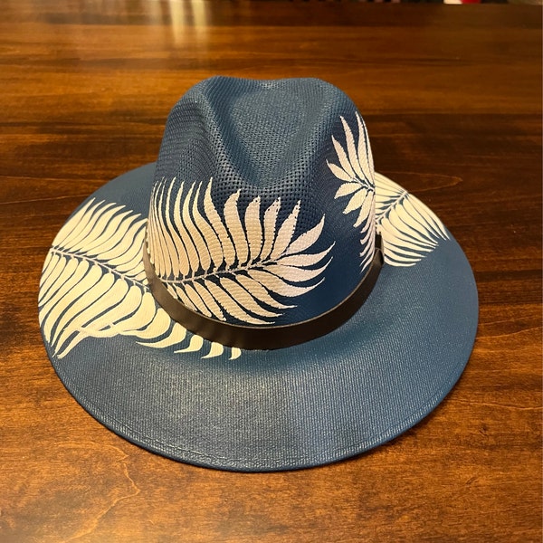 Artisanal Mexican Handcrafted Hat Palm Leaf Multicolor 602597 main image 0