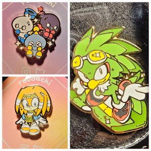 LIMITED ACNH Enamel Pins: Niko Sasha Shino - Etsy