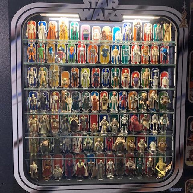 Star Wars Vintage Retro Action Figure Protective Case – Display Box For 3.75" Figures