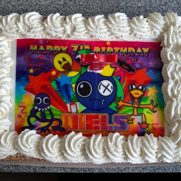 Printable Five Nights at Freddy's Cake Topper, Birthday Party Cake ...