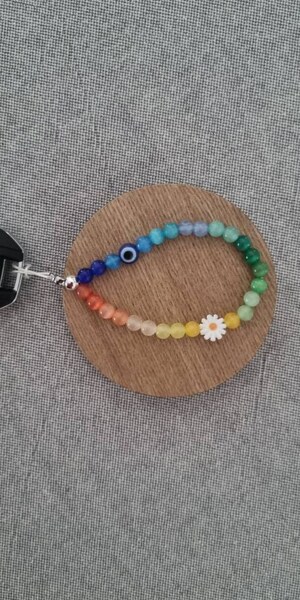 2 Dragonnes De Téléphone Tressées Colorées | Pour Femmes Et Filles | Nylon Résistant | Fixation Universelle