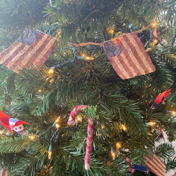 United States Flag Bunting, American Flag Banner - Etsy