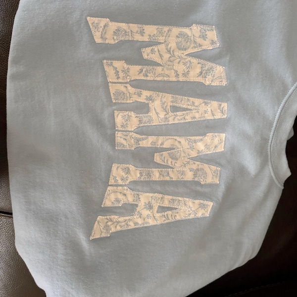 Dark Blue Raised Rib KENTUCKY/ Leopard KY Printed Sweatshirt