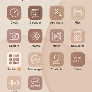 Ios 14 Icons Neutral Rose Brown App Icons Iphone Ios App Icons Etsy Uk Ios 14 Icons Neutral Rose Brown App Icons Iphone Ios App Icons Etsy Uk