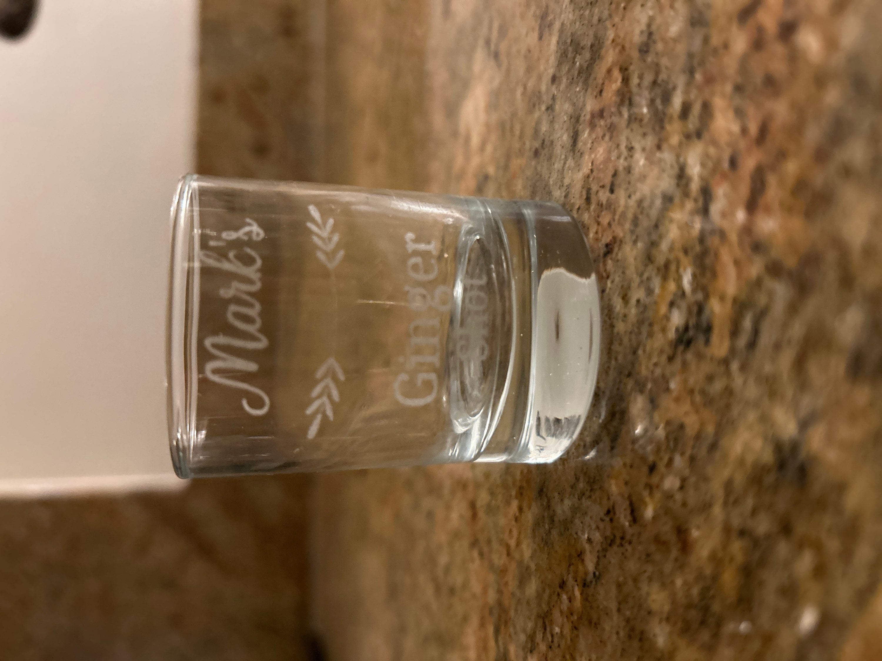 Engraved Shot Glass Personalised Shot Glasses Novelty Gift Idea for Birthday Weddings Best Man Groomsman Gift