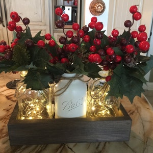 Fdtc Christmas Party 2022 Christmas Decor Christmas Dining Table Decor Rustic | Etsy