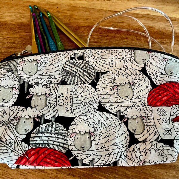 Knitting Needle Holder Knitting Pattern Boho Wall Hanging Knitting