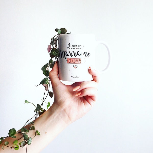 Mug Mamounette Compet Mug Personnalisé Mamounette - Cadeau Maman Original Imprimé En France - 330ml Céramique Mug Cadeau Maman