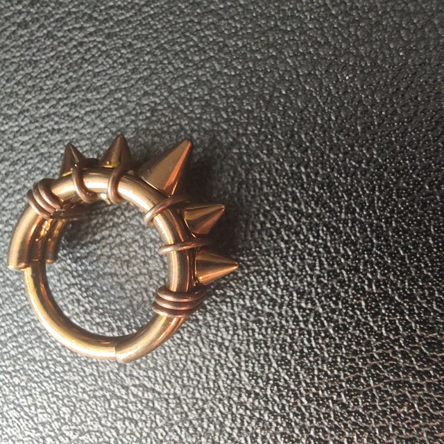 sphere pierce 01 2粒 K18 14K Solid Gold Clicker Hoop Piercing – The House Of Piercing