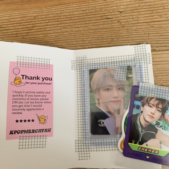 Jaemin NCT Dream 127 Official Photocard Sticker Universe Neo