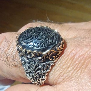 Kurulus Osman Bey Ring Turkish Ring Men Turkish Dynasty Ring Ottoman ...