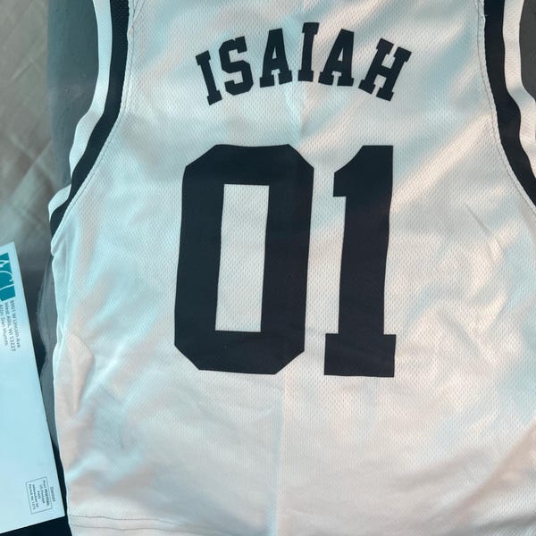 JerseyFame Men's Basketball Number 33 Bryant Basketball Jersey White