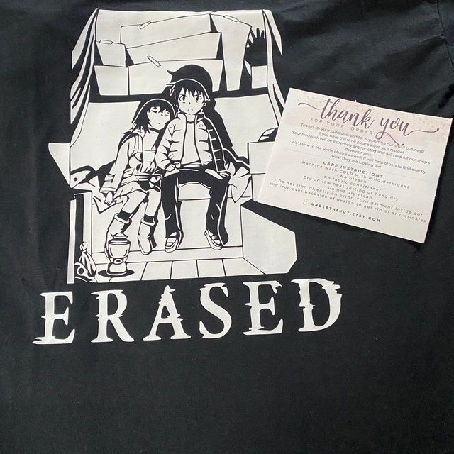 Erased : Kayo Fanart ! T Shirt Cotton Men Diy Print Cool Tee