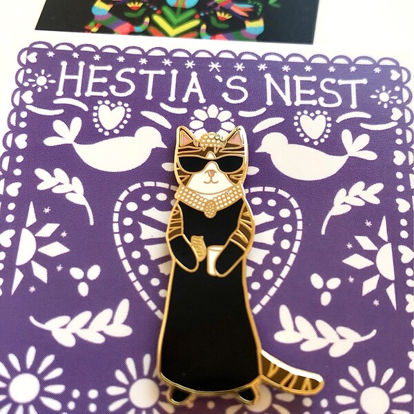 Sleepy Spring Bear Hard Enamel Pin - Etsy