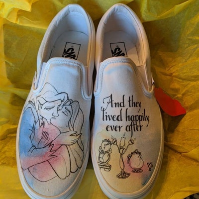Robin Hood Maid Marian Disney Hand Painted Shoes Wedding Bride - Etsy