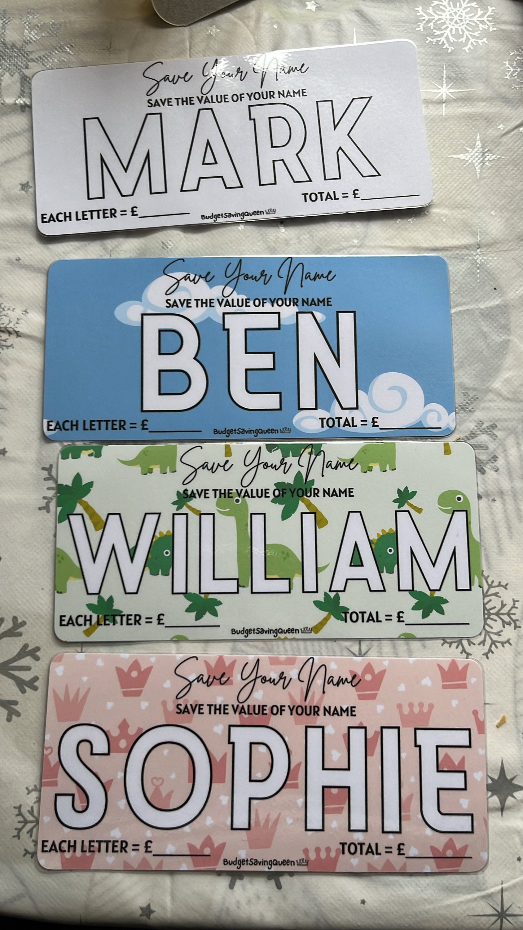 Name Savings, Save Your Name, Fun Savings Challenge , Laminated Saving Tracker, Gift Planner for Her, Cash Stuffing, A6 Cash Binder Insert