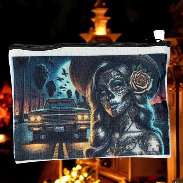 Lowrider Catrina / Sugar Skull / Lowrider Arte / Digital Art ...