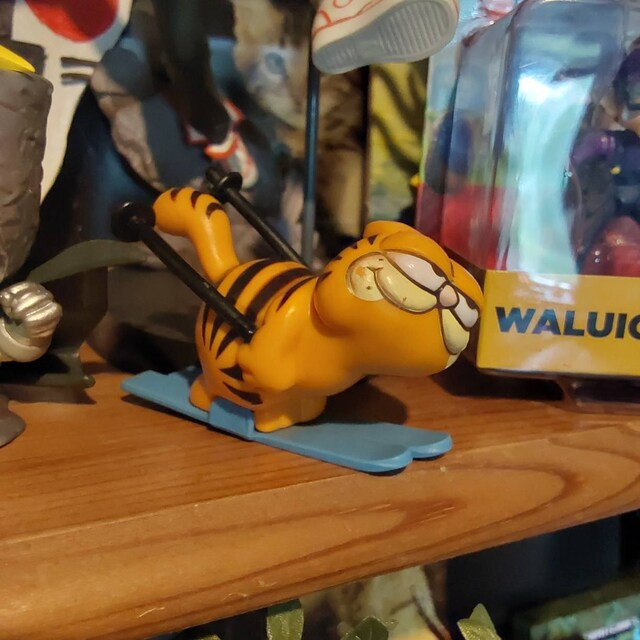 ビンテージガーフィルドセット ガーフィルド 80's ビンテージトイ フィギュア 2種セット - メルカリ