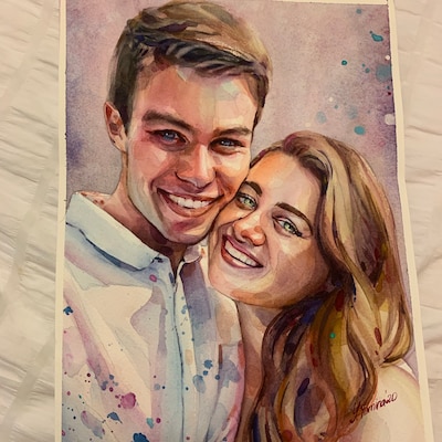 Custom Nude Painting, Naked Woman Art, Commission Painting