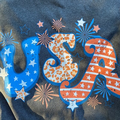 Retro USA Comfort Colors Shirt, 4th of July Tee, Retro Funny Fourth ...