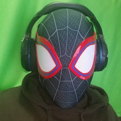 Mask Miles Morales Into Spider Verse With Shell and Lense - Etsy