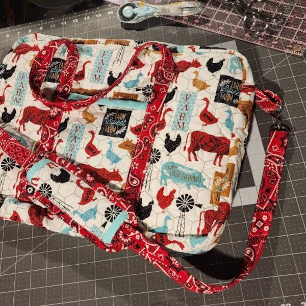 Cross Over Bag Pattern (PDF) Etsy