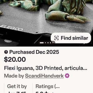 Etsy buyer added a photo of their purchase