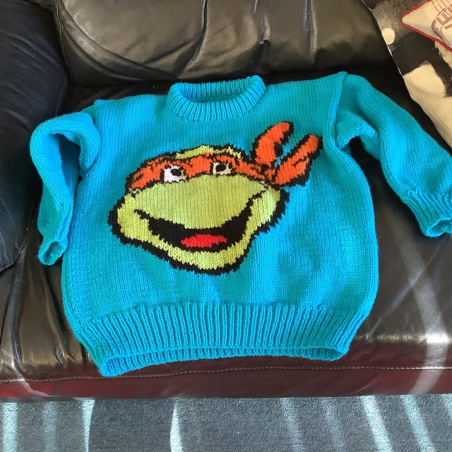 Teenage Mutant Ninja Turtles Jumper and Bandana Eye Mask