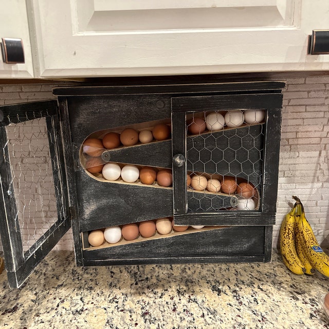 Wooden Egg Dispenser 