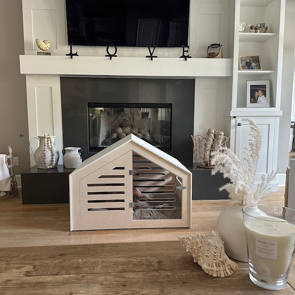 Modern Design Dog Crate With Acrylic Door Venlo. Dog House/dog Bed/dog ...