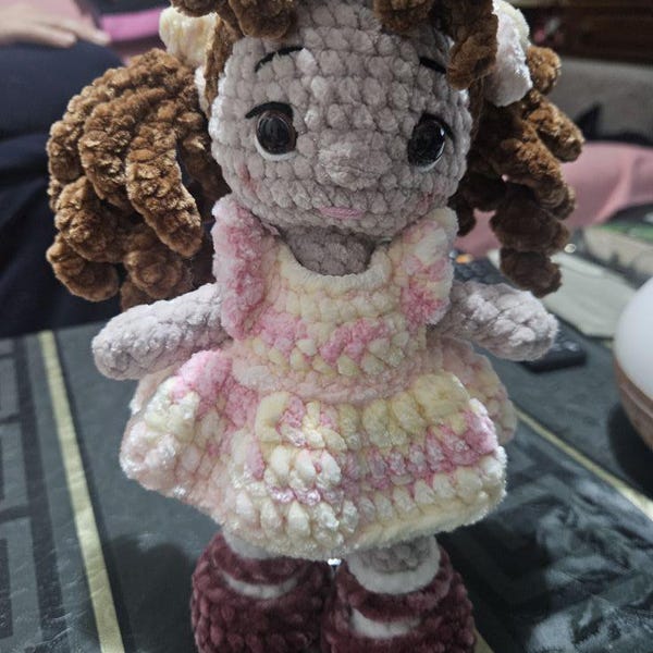 Crochet Plush Doll Pattern: Amigurumi Baby Ella (PDF Pattern) - Etsy