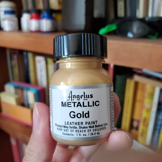 Laces Gold Angelus Sneaker Buy Angelus Leather Paint Gold Online In India