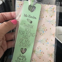 Teacher Gift, Gift for Teachers, Personalized Bookmark, Thank You ...