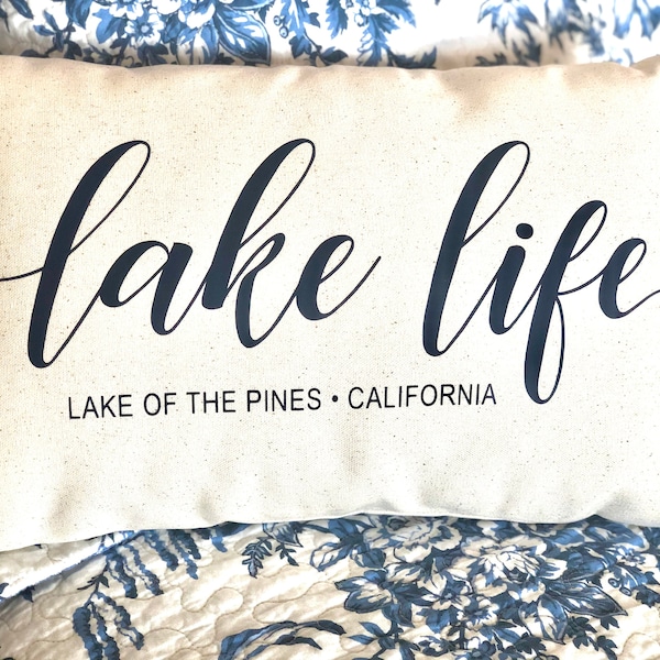 Lake Life Pillow main image 1