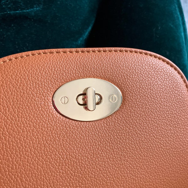 Mini Bee Shoulder Bag - Vintage PU Leather Crossbody