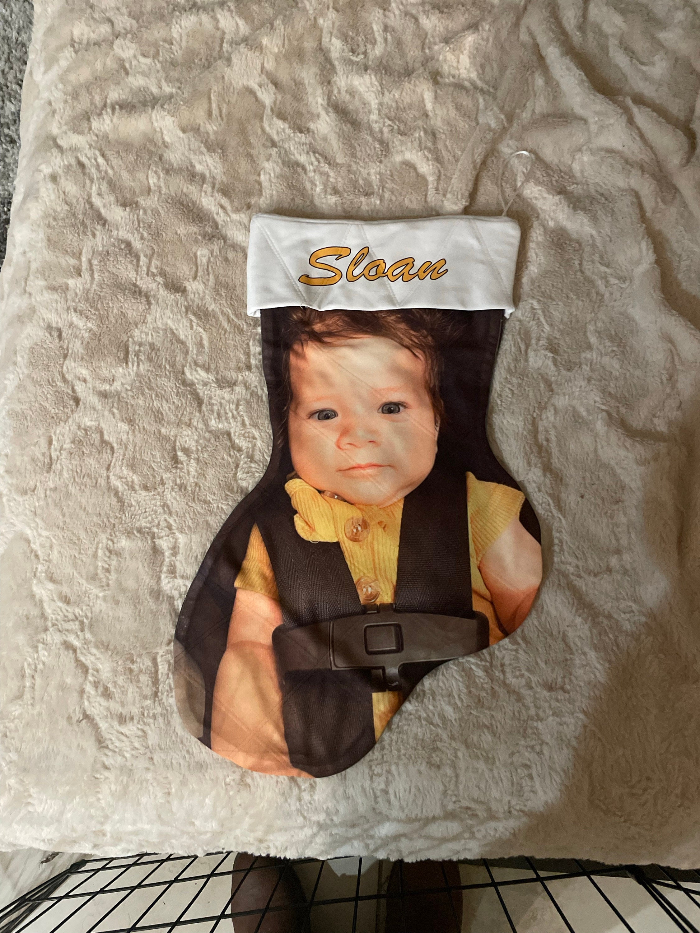 Personalized Photo Name Christmas Stockings Custom Stockings Family Stockings  Stockings Christmas Stockings  Stocking