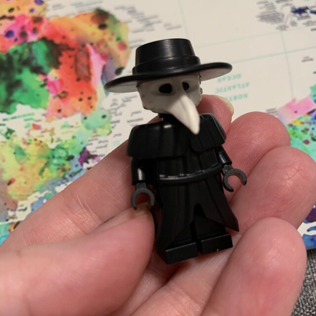 Plague doctor lego figure hotsell