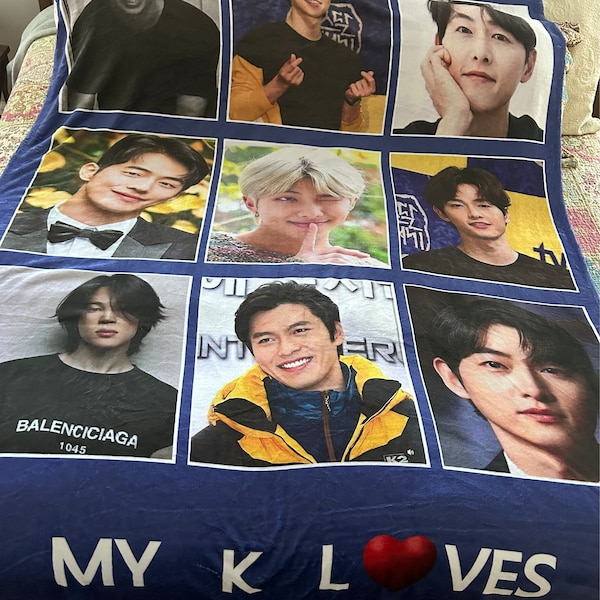 Stray Kids Blanket Personalized Blanket Kpop Merch Gift For Her Or Him Stray kids blanket personalized blanket kpop merch gift for her or him