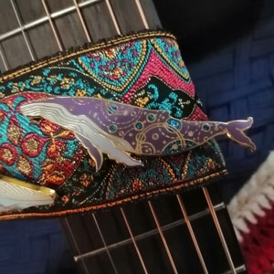 Orbital Humpback Space Whale Enamel Pin - Etsy