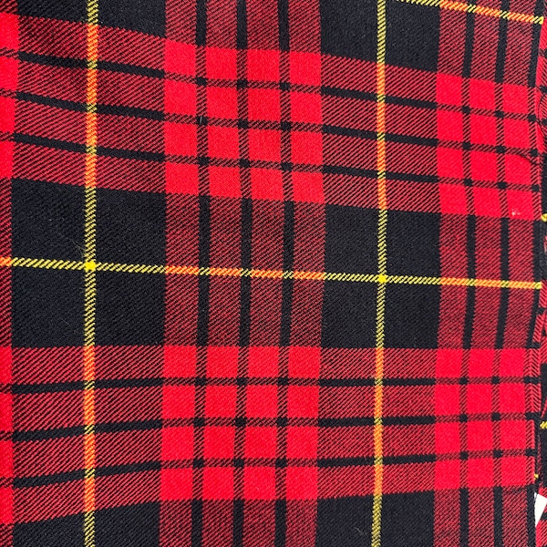MacQueen Modern Tartan T-Shirt Half of Me - Cross Style