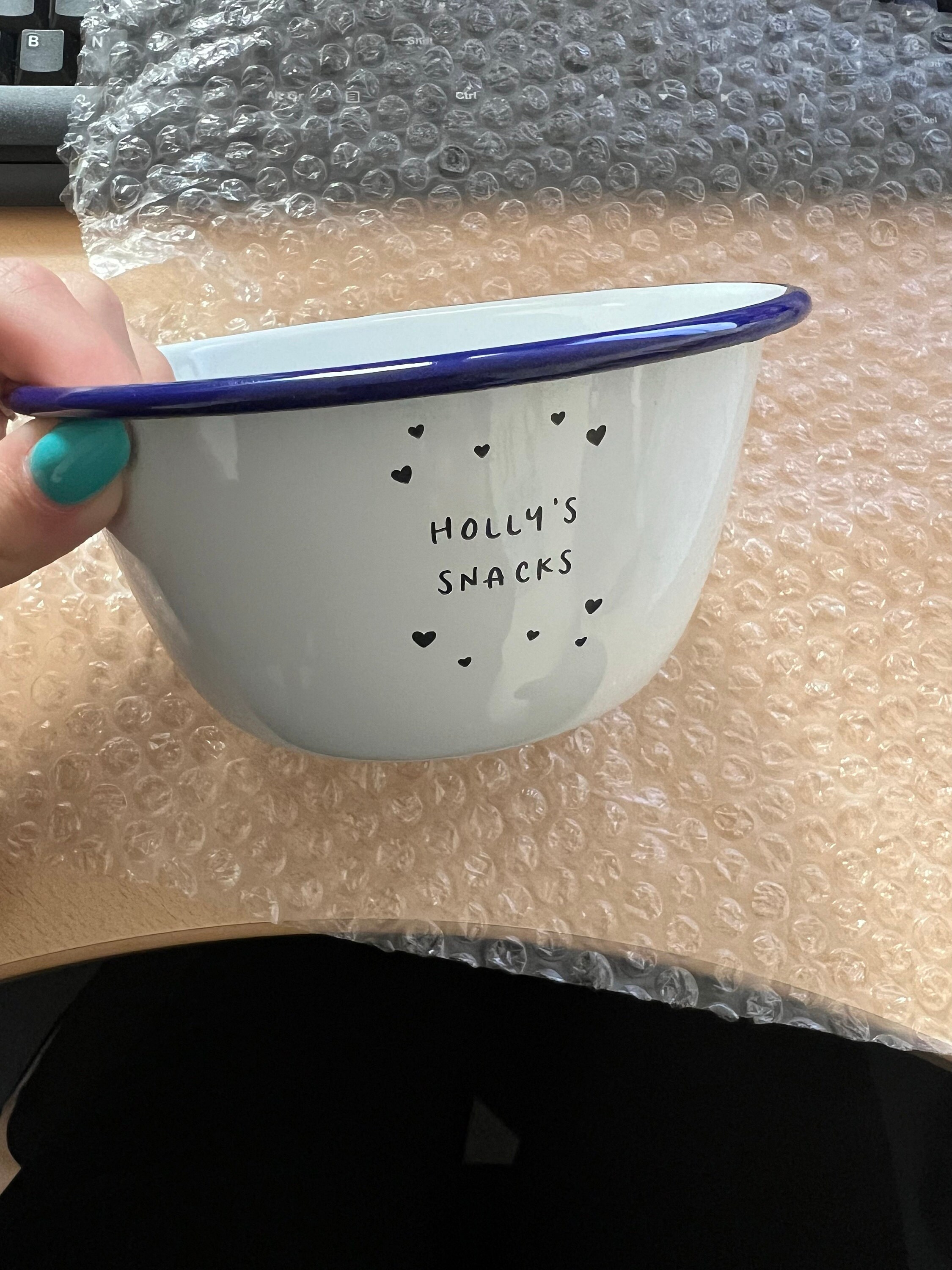 Little Stars Personalised Popcorn Bowl