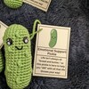 PRINTABLE Emotional Support Pickle Tags, Digital PDF, Market Tags ...