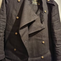 Veste Safari Suitsupply Taille M - En Chanvre, Couleur Sable, Style Militaire/chasse