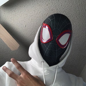 Mask Miles Morales Into Spider Verse With Shell and Lense - Etsy