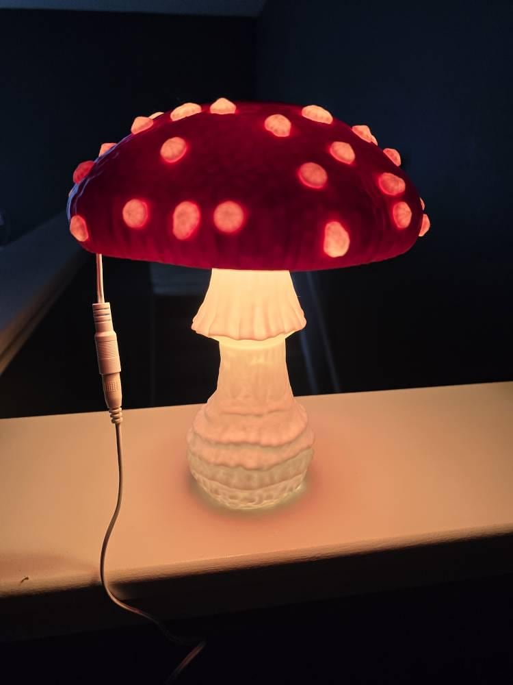Cottagecore Mushroom Lamp