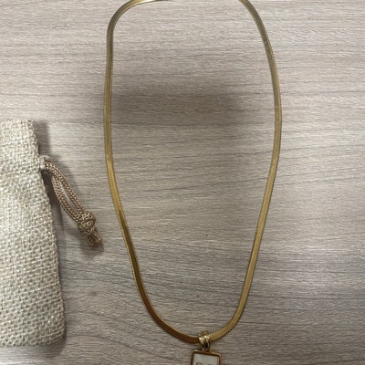 18K Gold Filled Chain Necklace, Figaro Chain, Rope Chain, Curb Chain ...